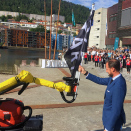 15. juni: Kronprinsen åpner den internasjonale konferansen Startup Extreme i Bergen. Senere på dagen besøkte han Underwater Technoogy Conference. Foto: Olav Heian-Engdal, Det kongelige hoff
